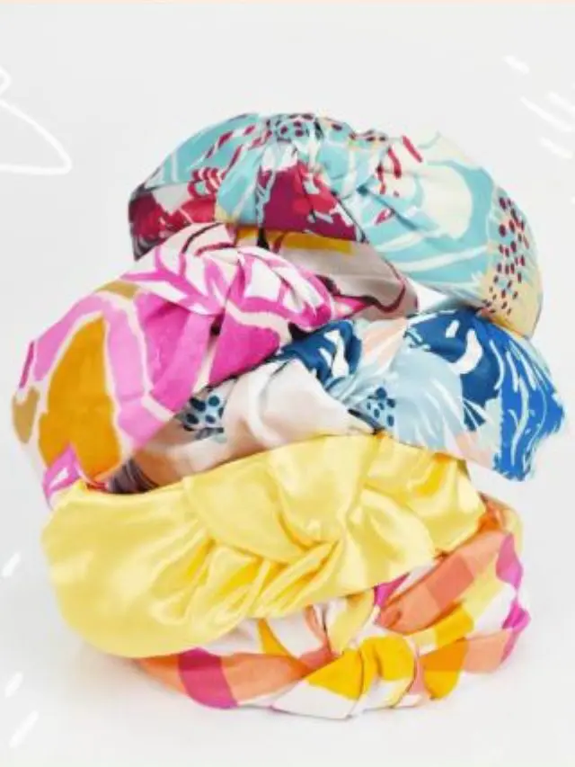 Stylish No-Sew Top Knot Headband Story