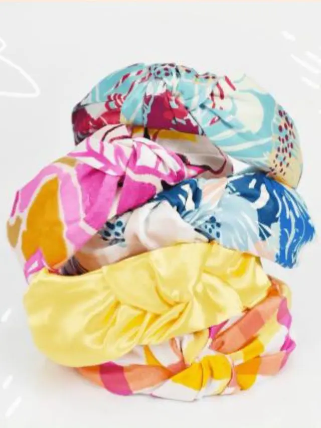 No-Sew Top Knot Headband Tutorial – Free Headband Pattern cover