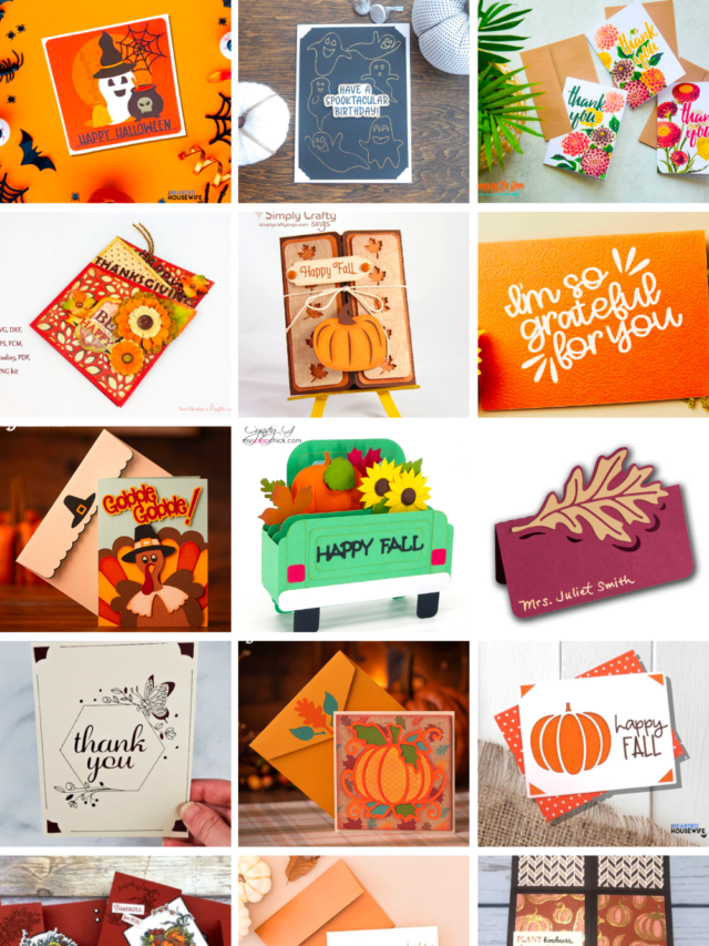Fall Card Ideas To Make With Cricut Story