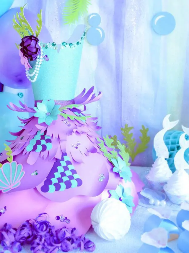 Under The Sea Mermaid Party: Printable Birthday Crafts Story