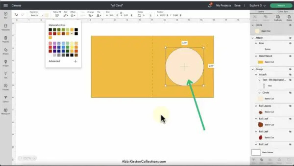 A screenshot showing how to add text in Cricut Design Space
