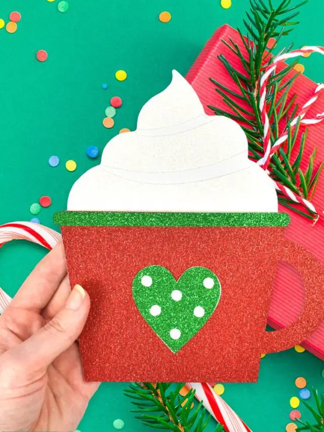 DIY Coffee Gift Card Holder With SVG Files Story