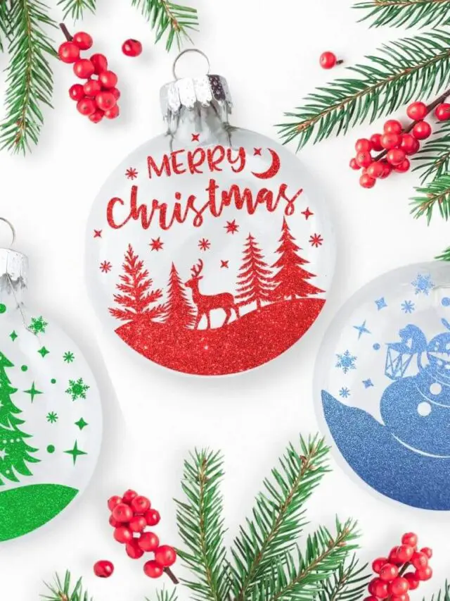 DIY Floating Ornaments With Cricut: Free Template And Size Chart Story