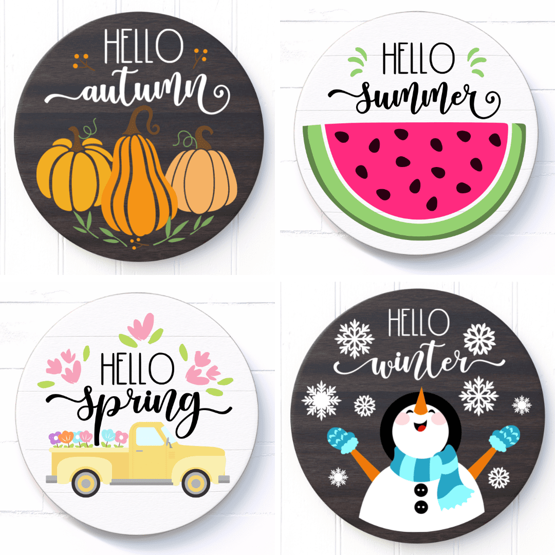 How To Layer and Apply Vinyl To Wood Signs: DIY Signs With Cricut