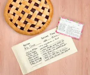 Recipe to SVG on a tea towel