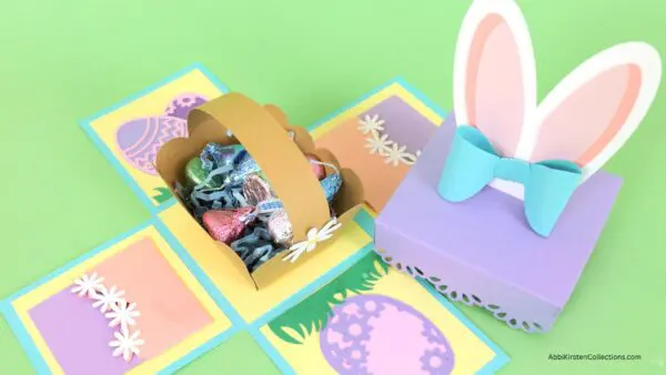 Bunny Ears Explosion Box completed