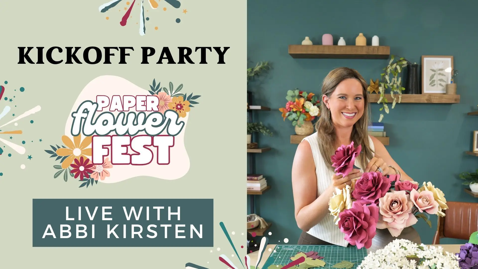 Flowerfest 2026 Streamyard Graphics
