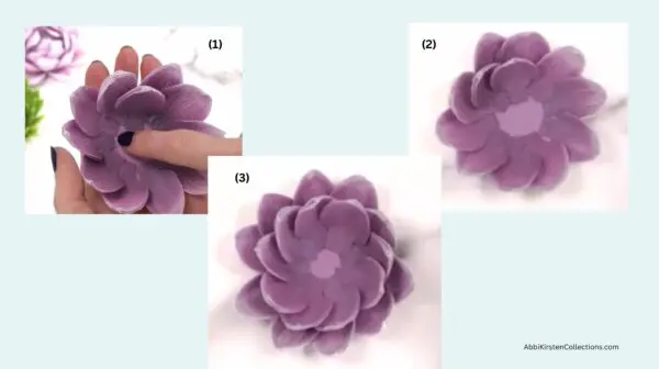 adding layer 2 to the flower