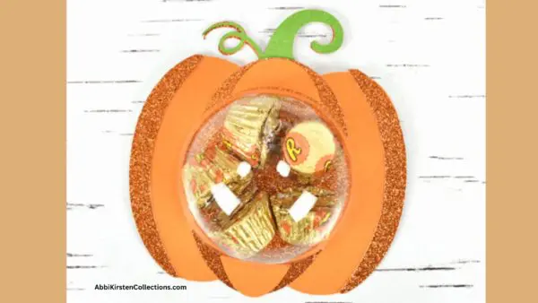 pumpkin candy holder