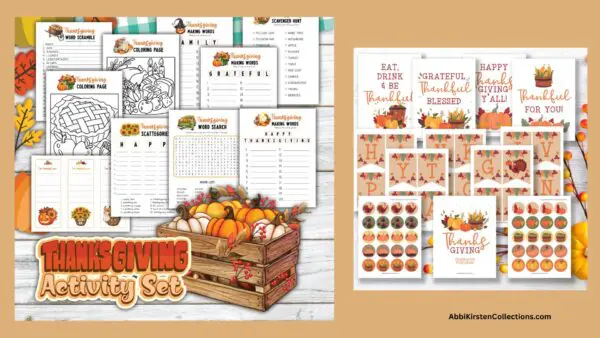 printable activity sheets