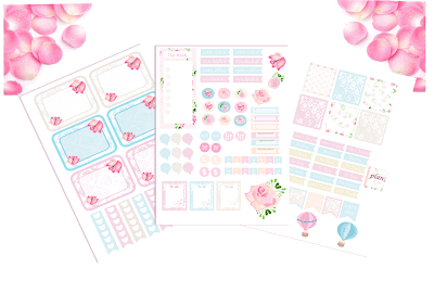 Flowers Stickers To Print - Free Download