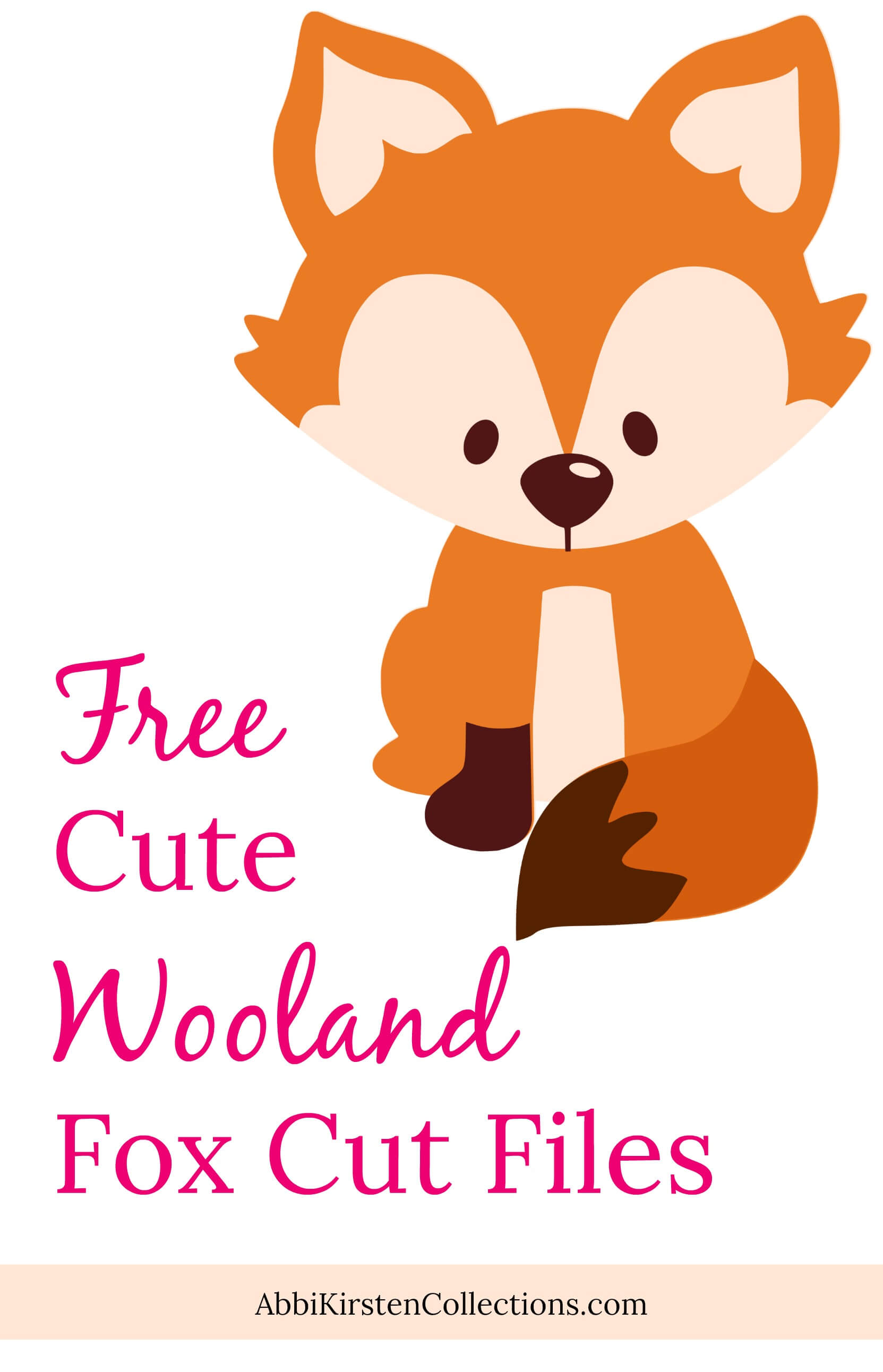 Free cute fox cut files. 