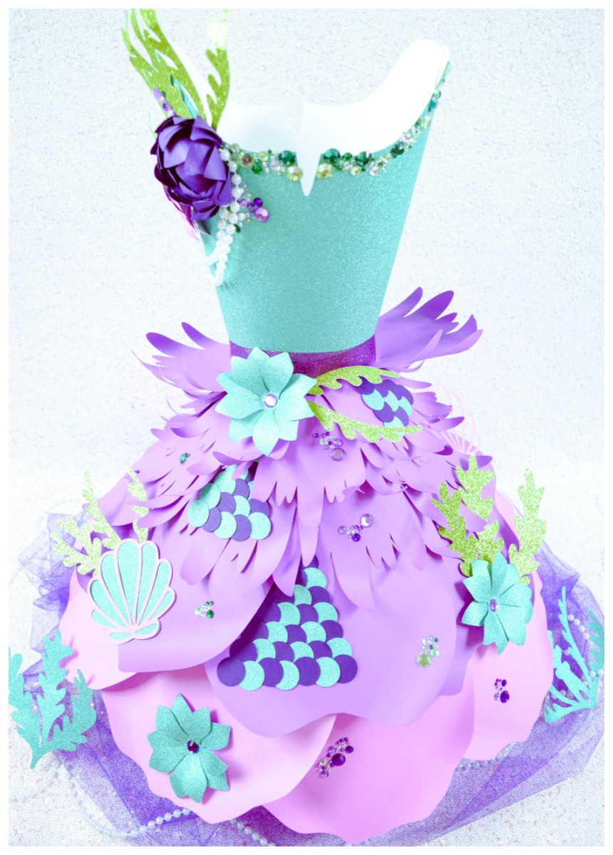 Paper Dress Template: Paper Dress DIY Tutorial