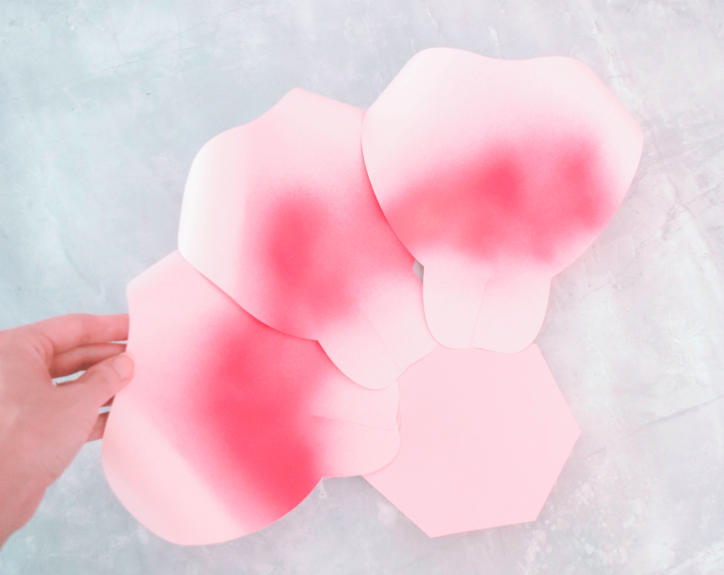 DIY Paper Flower Alora Garden Rose