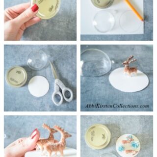 DIY Snowglobe Mason Jar Craft