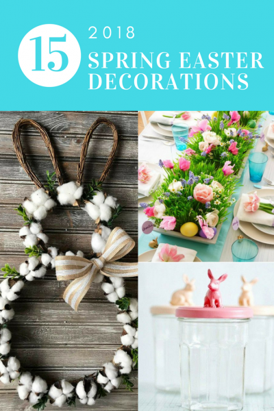 Light and Bright Easter Decor Ideas & an Easter Blog Hop!