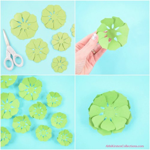 Paper Succulent Template: How to Make Paper Succulent Flowers