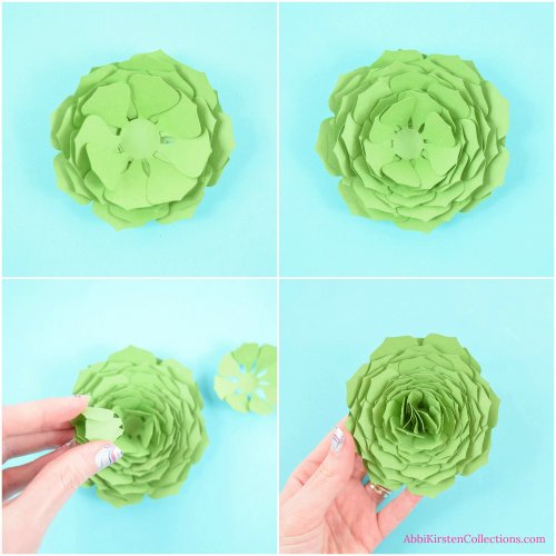 Paper Succulent Template: How to Make Paper Succulent Flowers