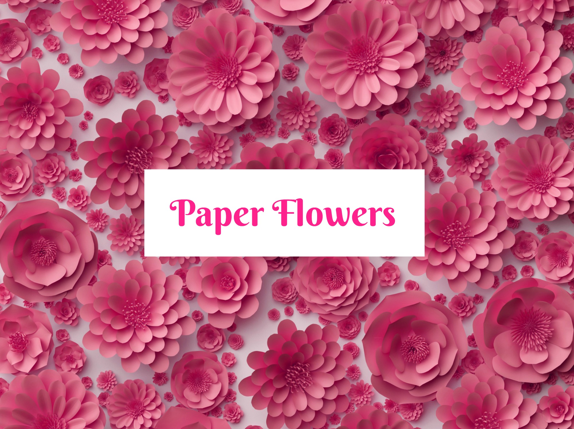 The Secret to Perfect Crepe Paper Flowers - Catching Colorflies