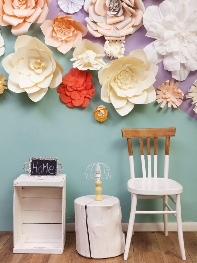 How to Easily Hang Paper Flowers Story
