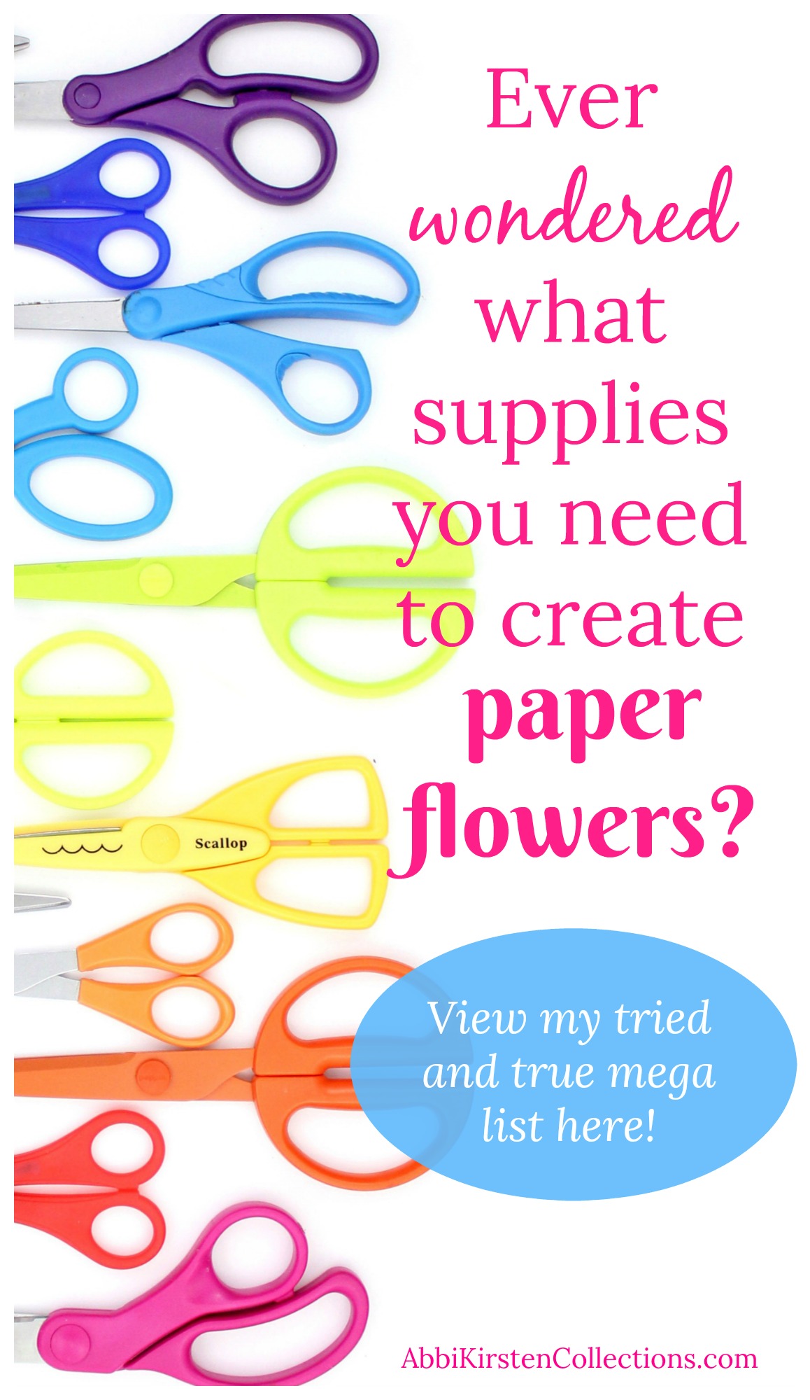 How to make paper flowers. 