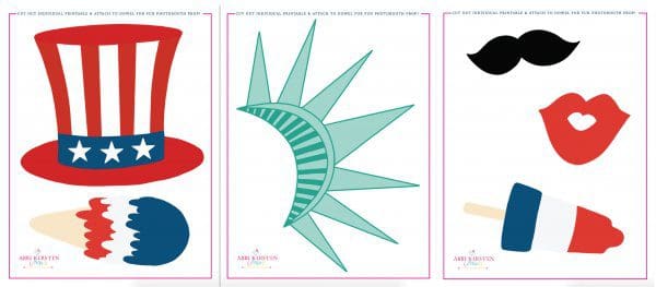 Fourth of July Photo Props | Abbi Kirsten Collections