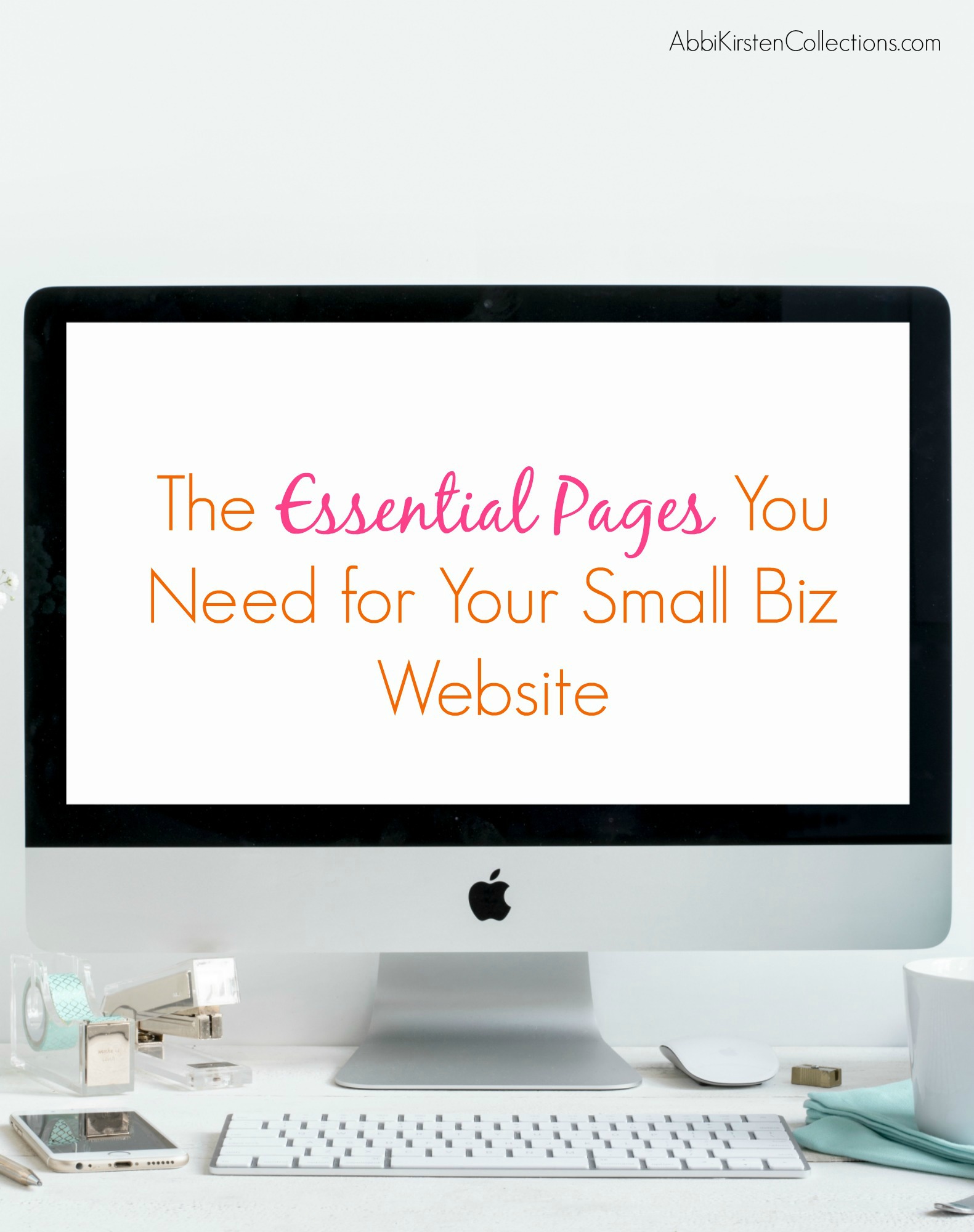 The Essential Pages Your Creative Business Website Needs