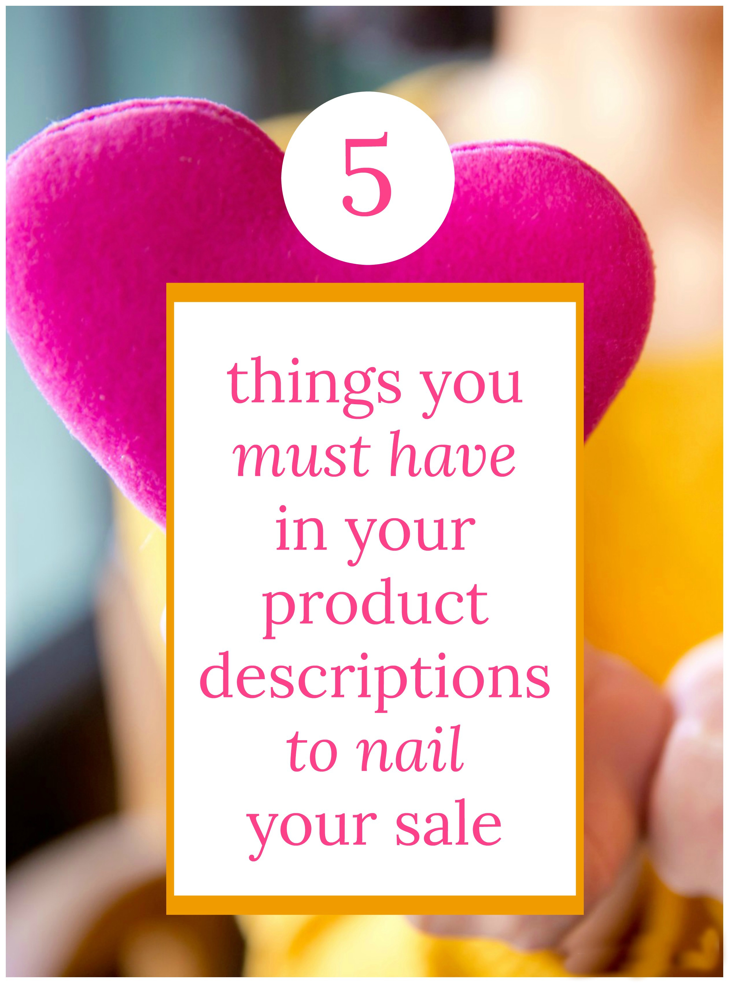 Ecommerce Product Descriptions: 5 Tips that Sell Your Product
