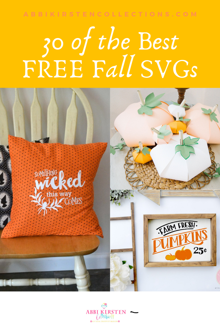 40+ of the BEST Free Fall SVG Cut Files for Cricut