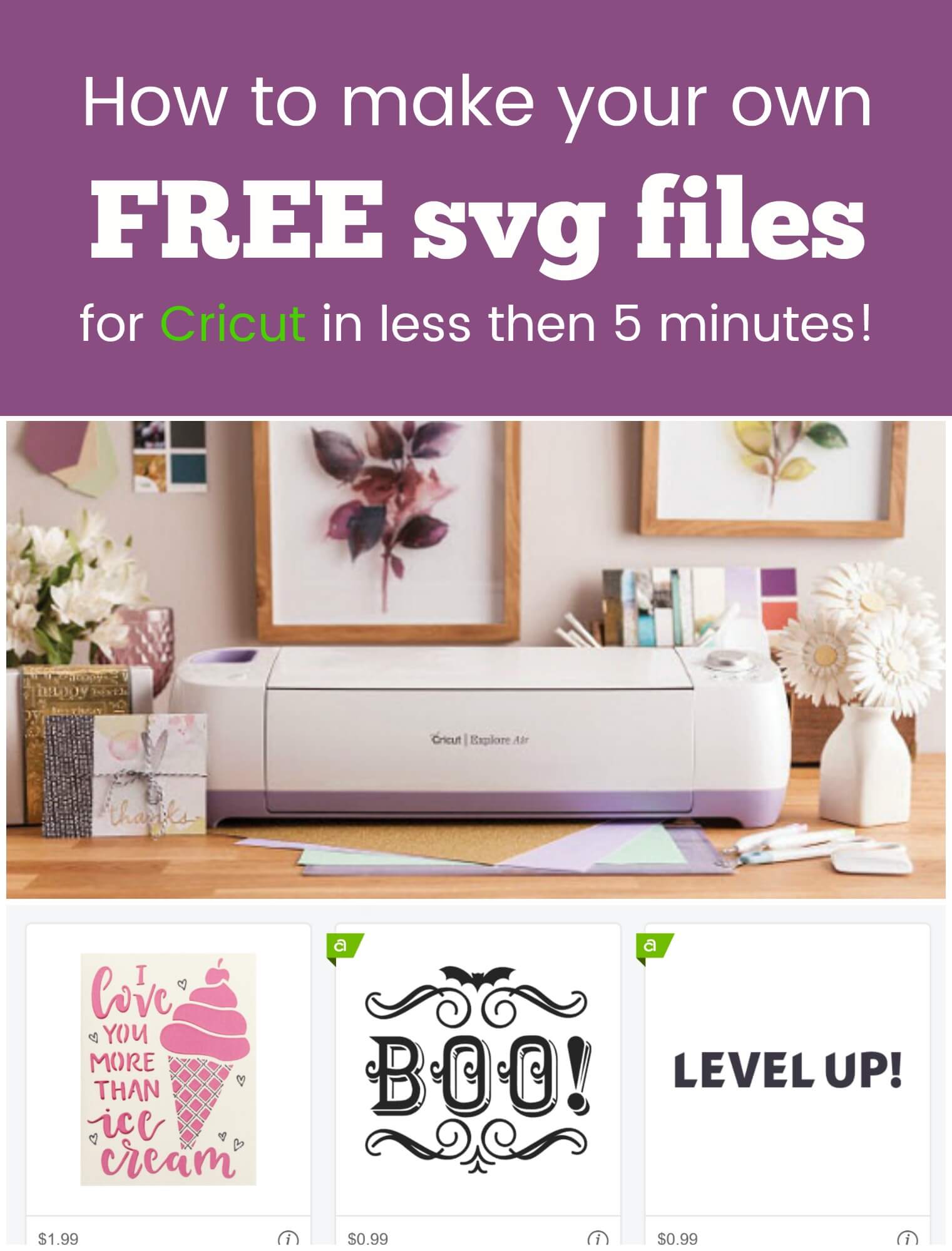 How to Convert an Image to SVG to use in Cricut Design Space