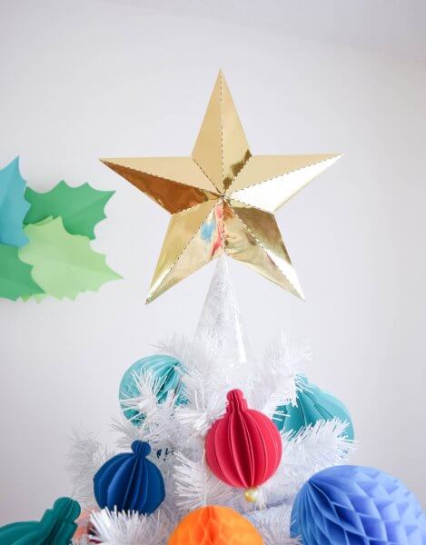 Christmas Star Topper Printable – Thimblepress