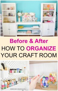 Craft Room Organization Tips | Abbi Kirsten Collections