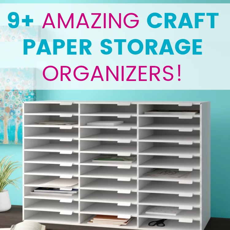 12 x 12 Scrapbook Paper Storage Ideas - Organized 31