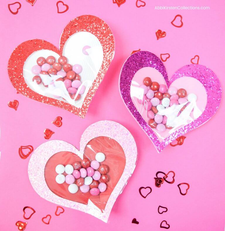 Candy-Filled Hearts: Easy Valentine’s Craft with Free SVG and Tutorial