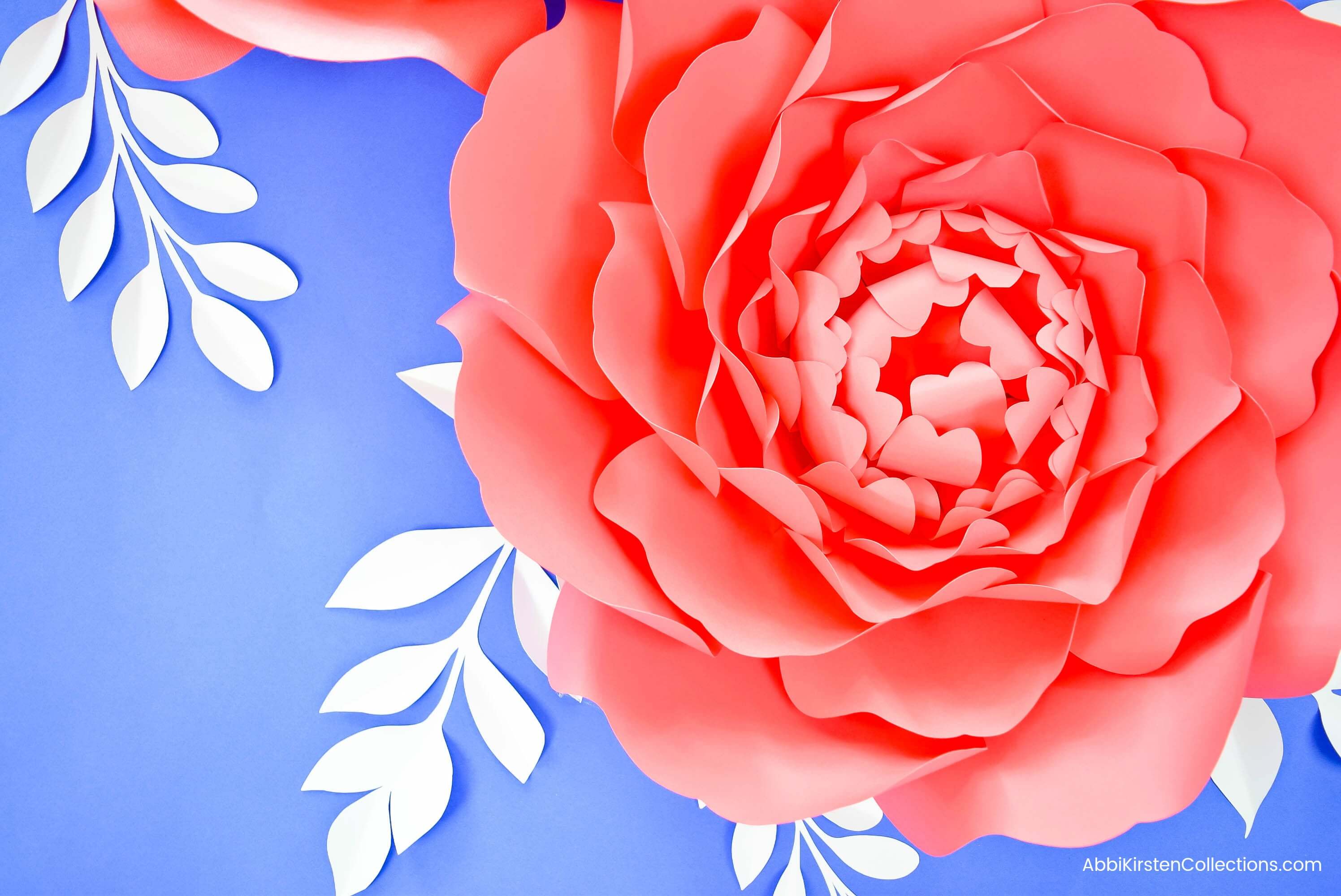 How to Make Large Paper Peonies: Templates and Tutorial Story - Abbi  Kirsten Collections