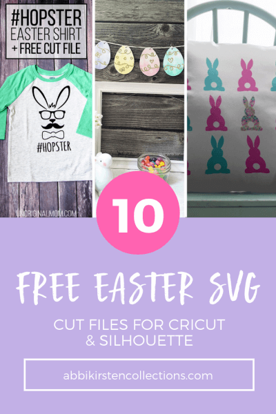 Free easter SVG cut files.