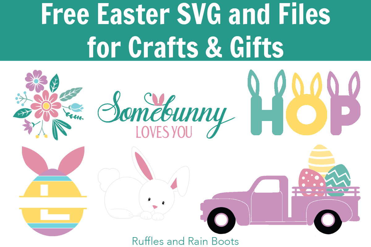 Free Easter SVG Cut Files - Easter Cut Files for Cricut & Silhouette