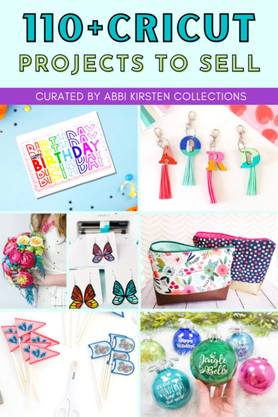 Cricut projects to on sale sell