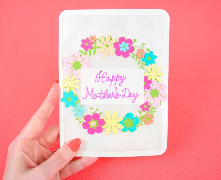 DIY Mother’s Day Flower Card: Tutorial and Free SVG