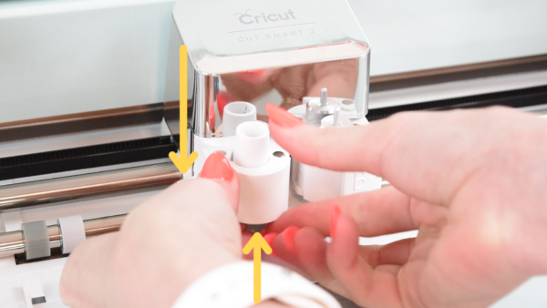 How to change your Cricut pen adapter. 