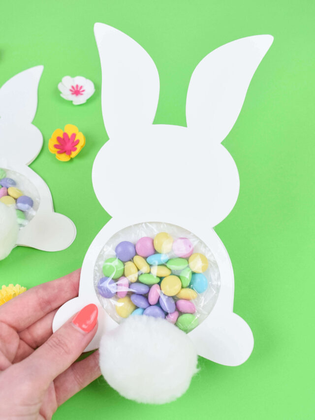 Easter Bunny Candy Holders (with Free Template!) Story