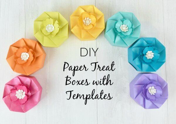 How to make a paper gift box  DIY gift box - My Little Crafts