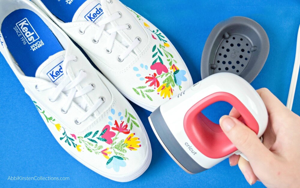 How to Use the Cricut Easypress Mini: DIY Custom Shoe Tutorial