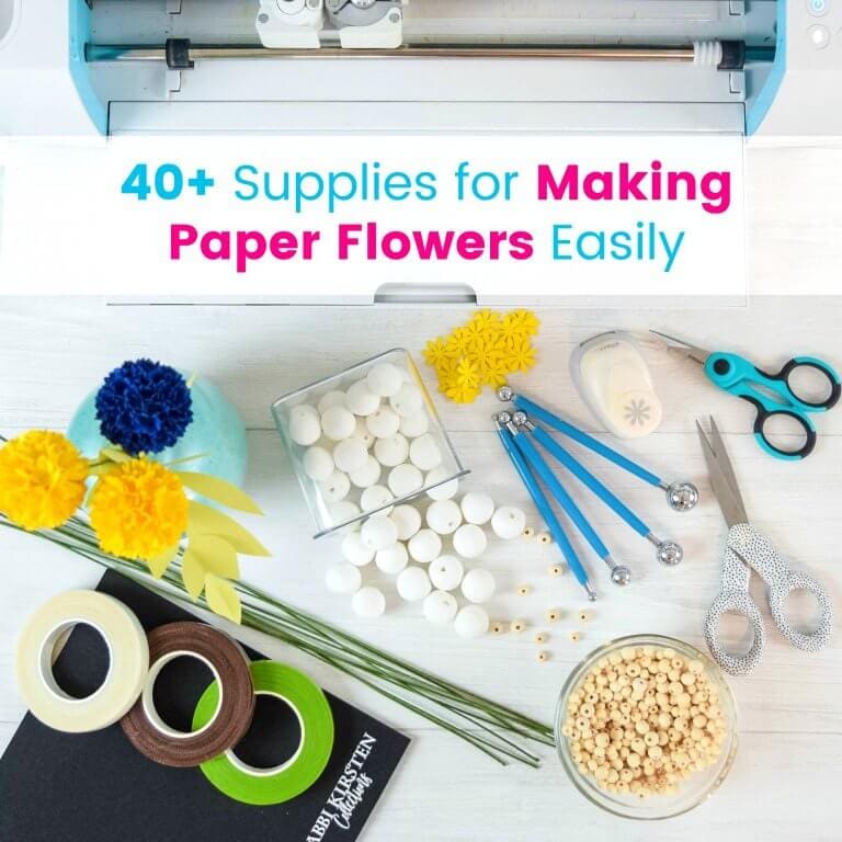 DIY Paper Flower Supplies: Step-by-Step Guide to Crafting Realistic Blooms