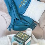 DIY Hallmark movie Christmas blanket gift