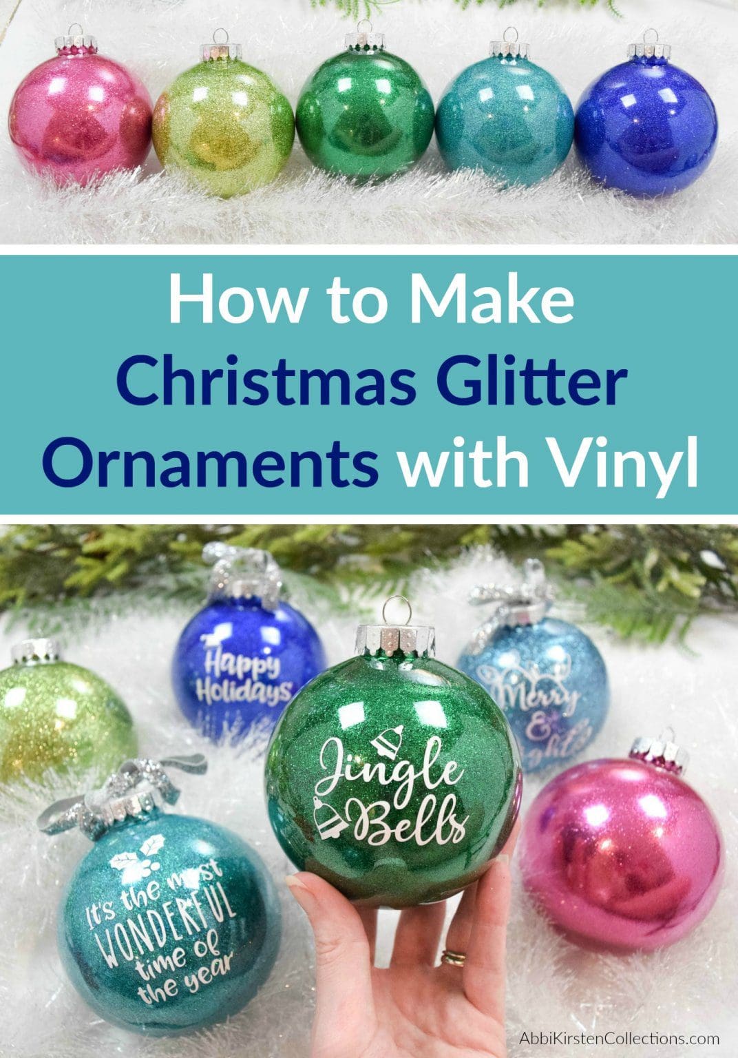 DIY Glitter Ornaments How to Make Your Own Custom Ornaments