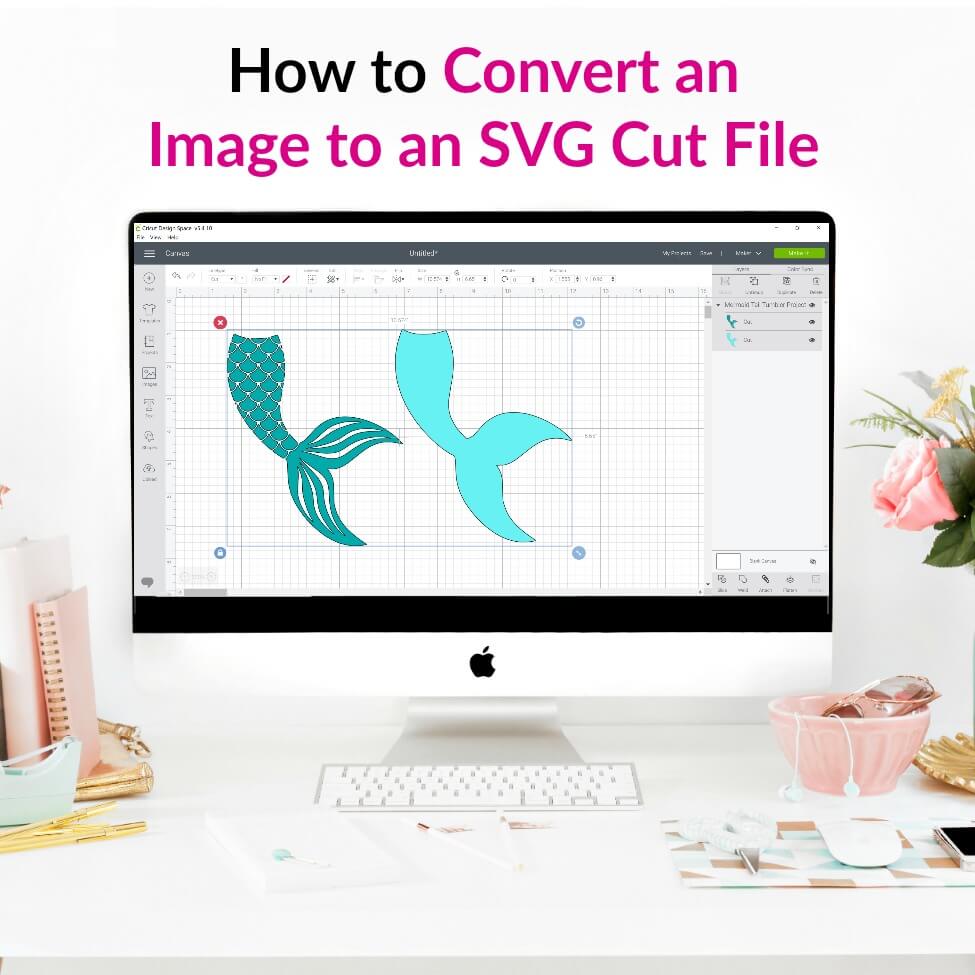 How to Convert an Image to an SVG Cut File for Cricut Design Space using Inkscape