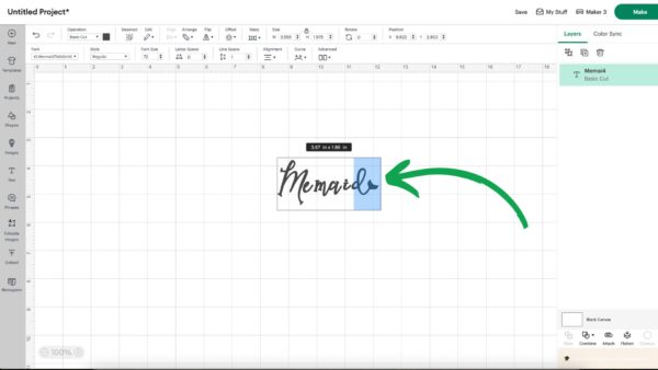 Shows how to add glyphs when uploading fonts to Cricut. 