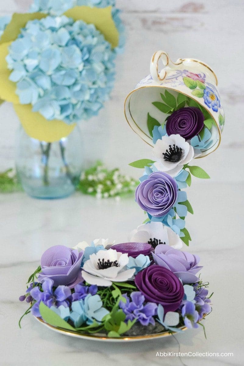Cup And Saucer Flower Arrangement Best Flower Site