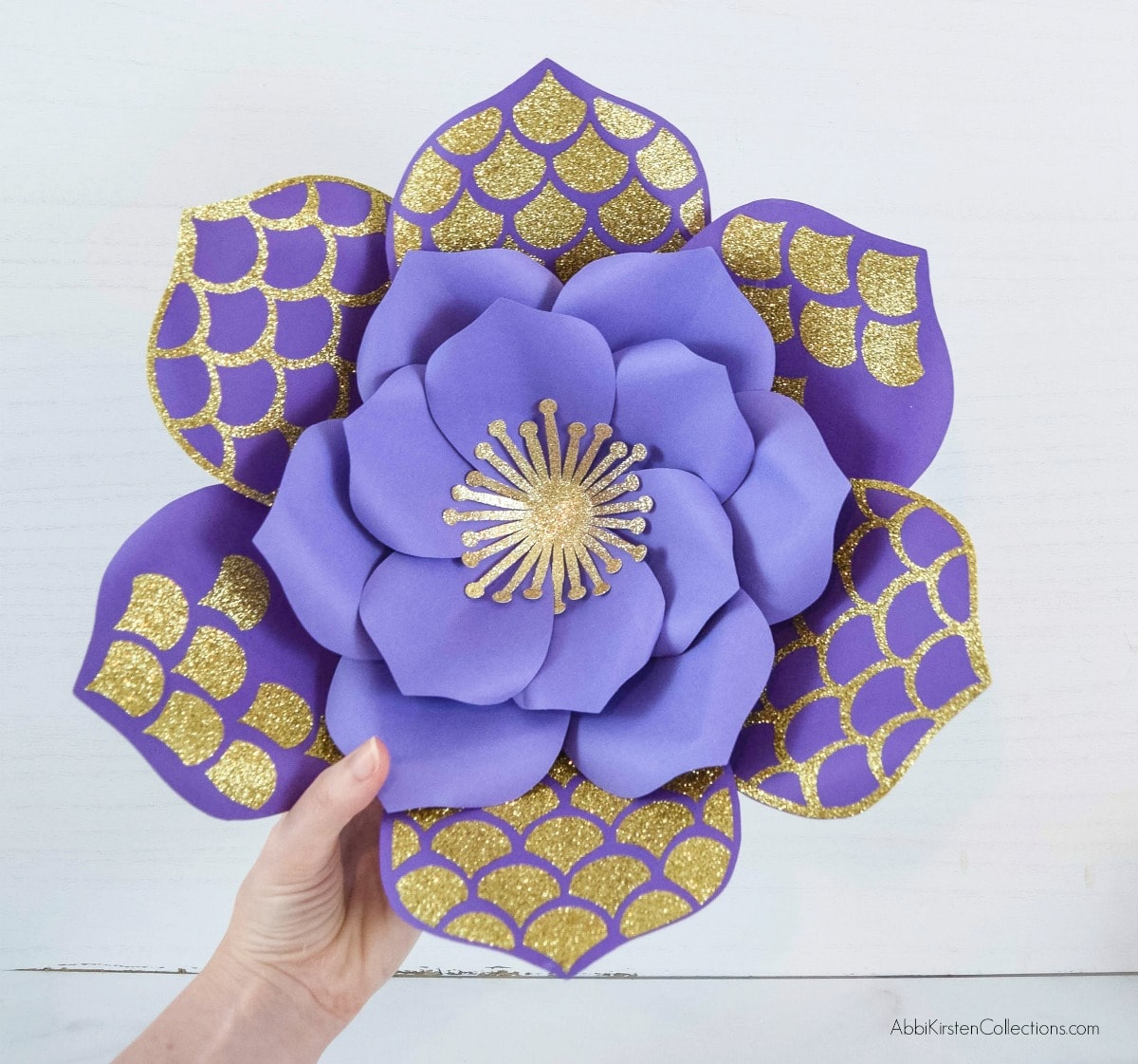 How to Add Patterns and Shape Cut-Outs to Your Paper Flower Templates in Cricut Design Space